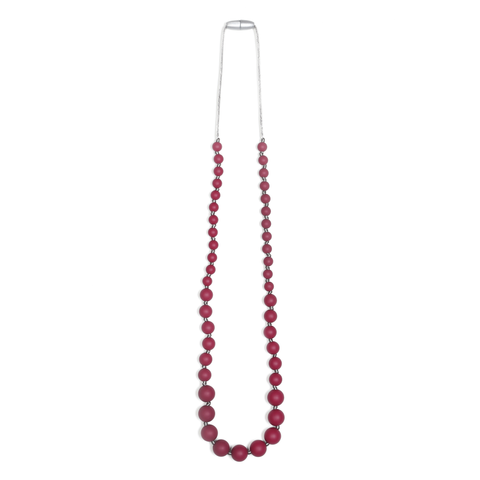 Luna Teething Necklace - Black