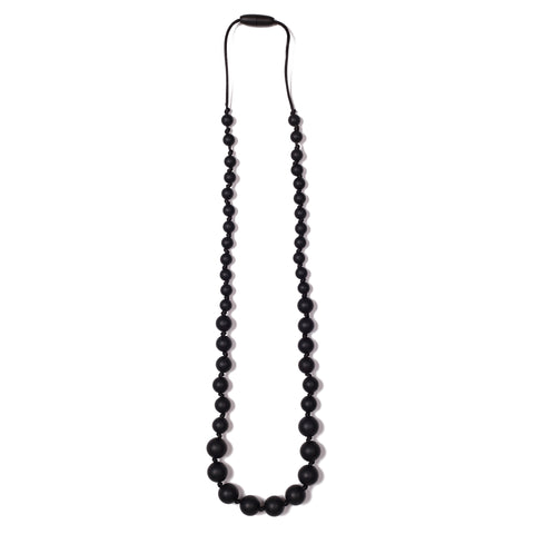 Madison Teething Necklace - Black