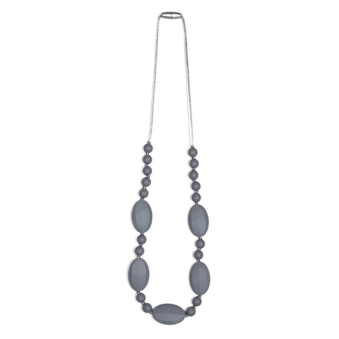 Emma Teething Necklace - Gray