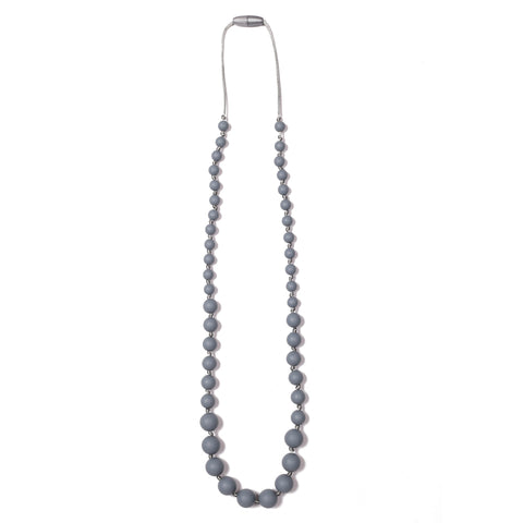 Audrey Teething Necklace - Gray