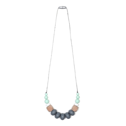 Luna Teething Necklace - Black