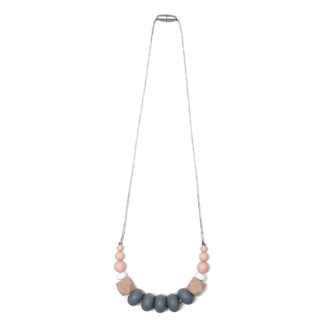 Luna Teething Necklace - Black
