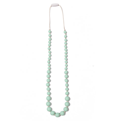 Audrey Teething Necklace - Mint