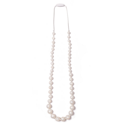 Audrey Teething Necklace - Pearl