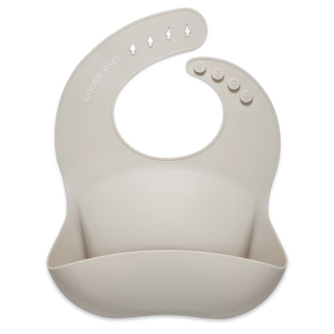 Silicone Baby Bib - Sand