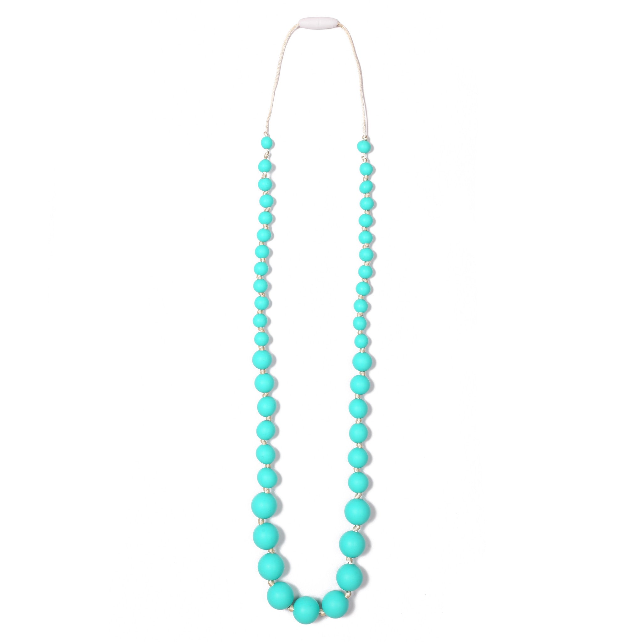 Audrey Teething Necklace - Turquoise