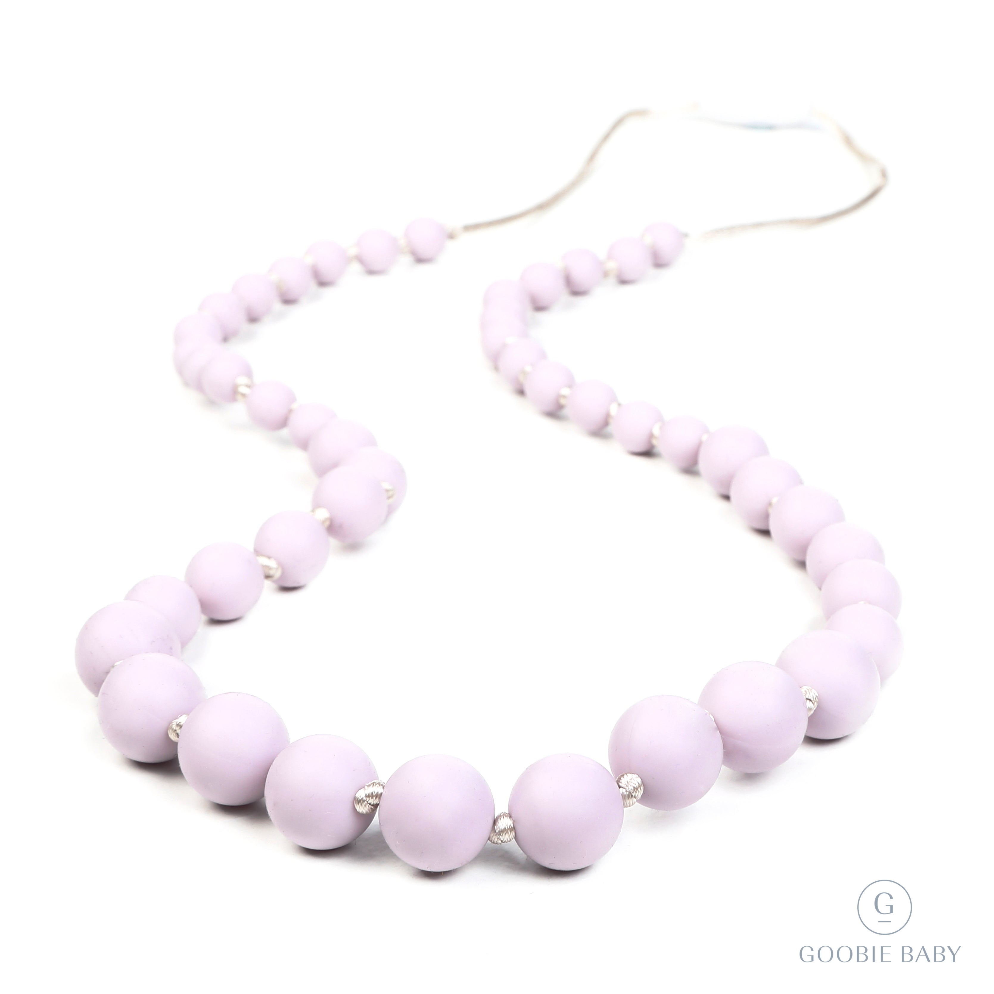 Audrey Teething Necklace - Lilac