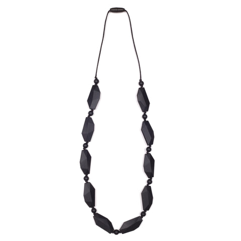 Audrey Teething Necklace - Black