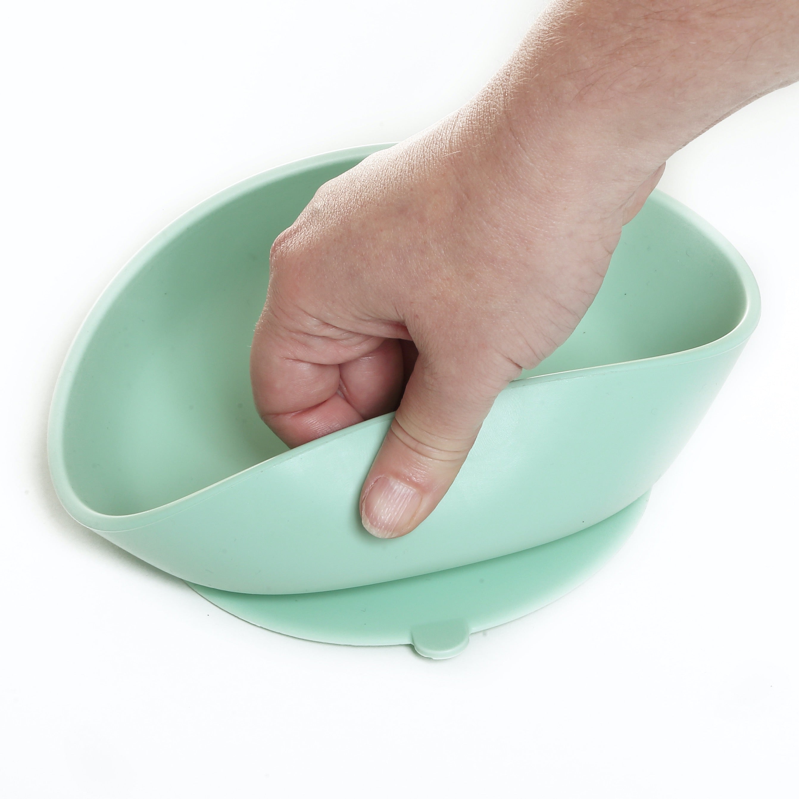 Silicone Baby Bowl Set - Mint & Marble