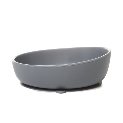 Silicone Baby Bowl Set - Black & Marble