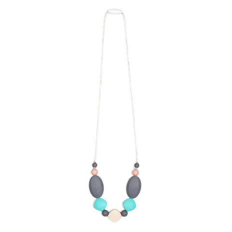 Audrey Teething Necklace - Navy