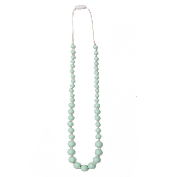 Audrey Teething Necklace - Mint
