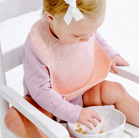 Baby Silicone Suction Bowls - Blush – Goobie Baby