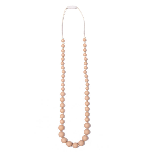 Audrey Teething Necklace - Oatmeal