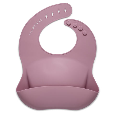 Silicone Baby Bib - Marble