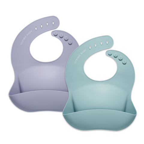 Silicone Baby Bib - Taupe